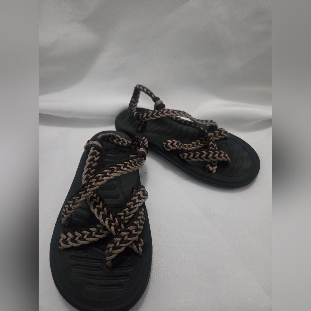 Braided Strap Sandals
